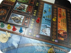 Cyclades - 卡牌、神的竞价区域